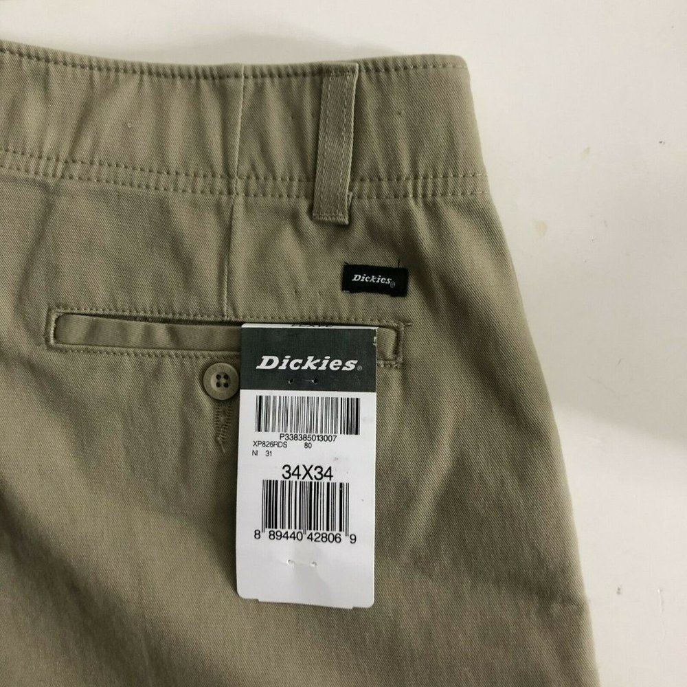 Dickies Men's Flex Waist Chino Pant-Slim Taper Fit - Picture 4 of 6